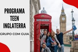 0 Inglaterra - Grupo com Guia - Londres + Paris - Janeiro 2027